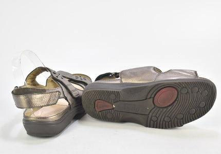 Lucro Damen Sandale Sandalette EUR 38 Nr. 24-SD 1266-Schuh-Gebraucht-secondhand