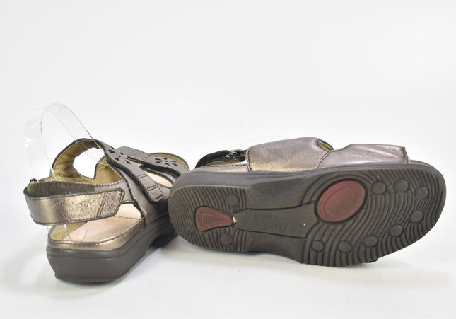 Lucro Damen Sandale Sandalette EUR 38 Nr. 24-SD 1266-Schuh-Gebraucht-secondhand