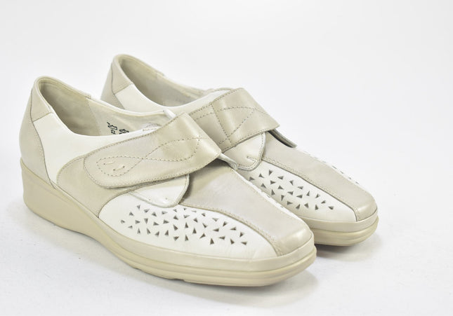 Waldläufer Damen Halbschuhe Freizeitschuhe UK 7 Nr. 24-J 4037-Schuh-Gebraucht-secondhand
