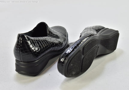 Semler Damen Halbschuhe Slipper Ballerinas UK 2 Nr. 25-T 1627-gebrauchte Schuhe-Second hand-SchuhGebraucht