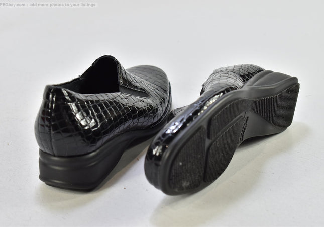 Semler Damen Halbschuhe Slipper Ballerinas UK 2 Nr. 25-T 1627-gebrauchte Schuhe-Second hand-SchuhGebraucht