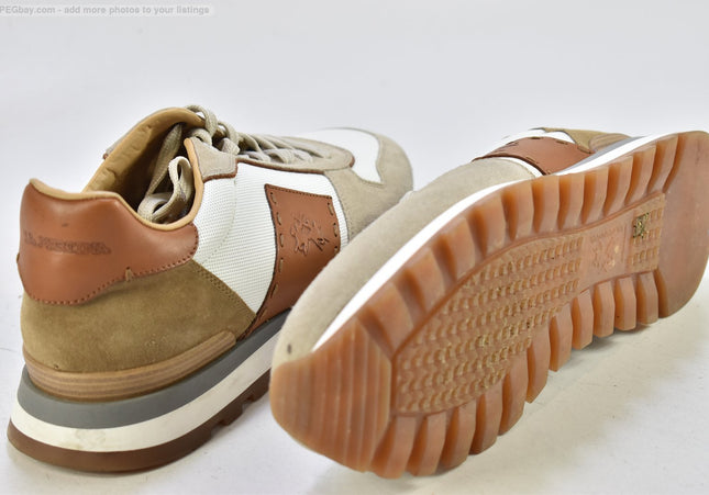La Martina Herren Halbschuhe Freizeitschuhe EUR 46 Nr. 25-T 488-gebrauchte schuhe-second hand-SchuhGebraucht