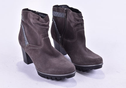 Jana Damen Stiefelette Boots EUR 37,5 Nr. 24-M 4729-Schuh-Gebraucht-secondhand