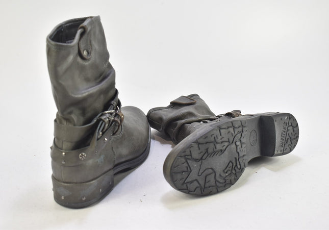 Mustang Damen Stiefelette Boots EUR 38 Nr. 24-B 1582-Schuh-Gebraucht-secondhand