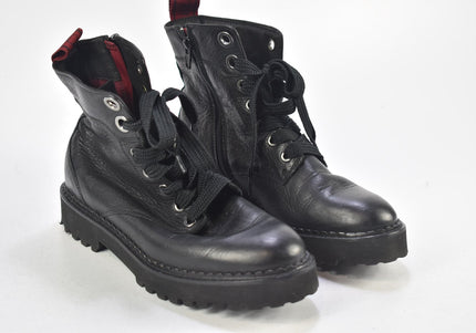 Marc O´Polo Damen Stiefelette Boots UK 5,5 Nr. 24-F 2524-Schuh-Gebraucht-secondhand