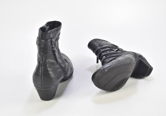 Medicus Damen Stiefelette Boots UK 7 Nr. 24-F 3814-Schuh-Gebraucht-secondhand