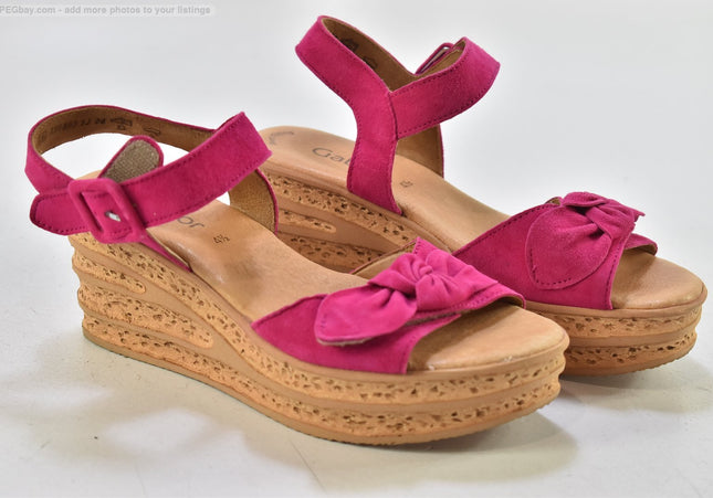 Gabor  Damen Sandale Sandalette  UK 4,5 Nr. 26-S 1597