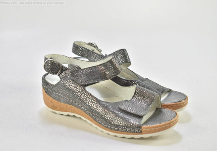Waldläufer  Damen Sandale Sandalette  UK 6 Nr. 26-S 3708