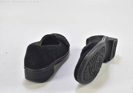 Jenny Damen Halbschuhe Slipper Ballerinas UK 4,5 Nr. 25-F 3343-Schuh-Gebraucht-secondhand