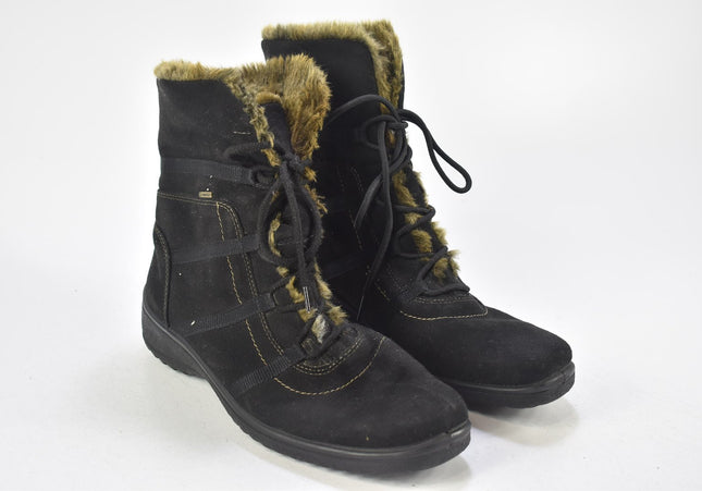 Ara Damen Stiefelette Boots UK 6,5 Nr. 24-A 1986-Schuh-Gebraucht-secondhand