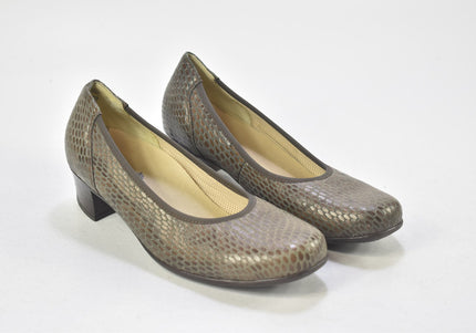 Waldläufer Damen Pumps High Heels UK 3,5 Nr. 24-U 2192-Schuh-Gebraucht-secondhand