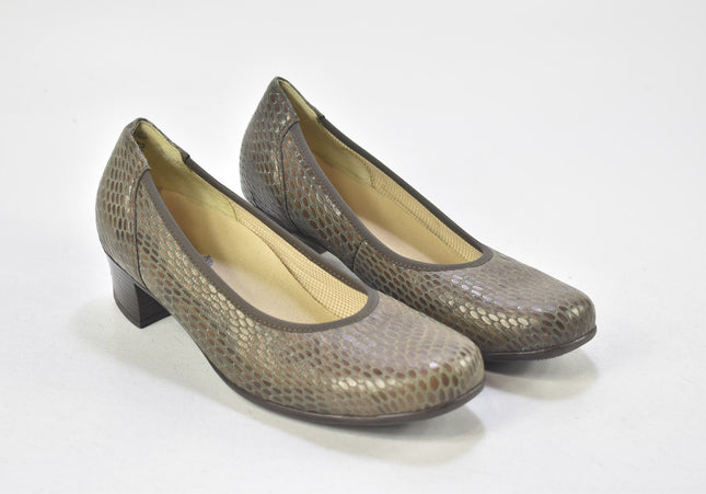 Waldläufer Damen Pumps High Heels UK 3,5 Nr. 24-U 2192-Schuh-Gebraucht-secondhand