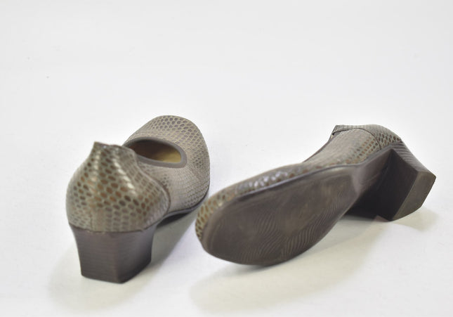 Waldläufer Damen Pumps High Heels UK 3,5 Nr. 24-U 2192-Schuh-Gebraucht-secondhand