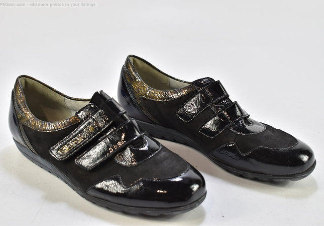 Waldläufer Damen Halbschuhe Freizeitschuhe UK 6,5 Nr. 25-M 3281-Schuh-Gebraucht-secondhand