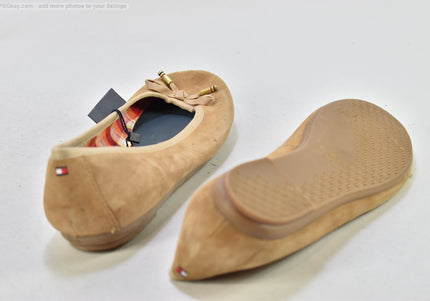 Tommy Hilfiger Damen Halbschuhe Slipper Ballerinas EUR 40 Nr. 25-T 1631-gebrauchte Schuhe-Second hand-SchuhGebraucht