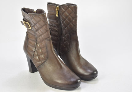 Caprice Damen Stiefelette Boots UK 3,5 Nr. 24-B 369-Schuh-Gebraucht-secondhand