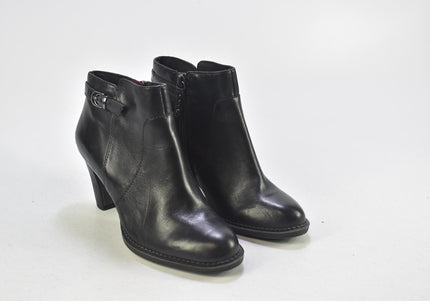 s.Oliver Damen Stiefelette Boots SL 24cm Nr. 24-B 1586-Schuh-Gebraucht-secondhand