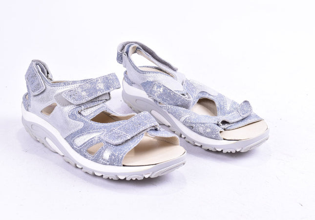 Waldläufer Damen Sandale Sandalette UK 3,5 Nr. 24-SD 2493-Schuh-Gebraucht-secondhand