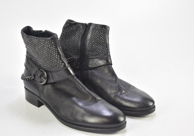 Progetto Damen Stiefelette Boots EUR 35 Nr. 24-F 2528-Schuh-Gebraucht-secondhand
