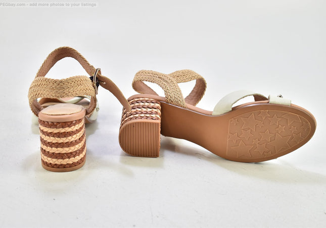 Tommy Hilfiger Damen Sandale Sandalette EUR 38 Nr. 25-S 1553-Schuh-Gebraucht-secondhand