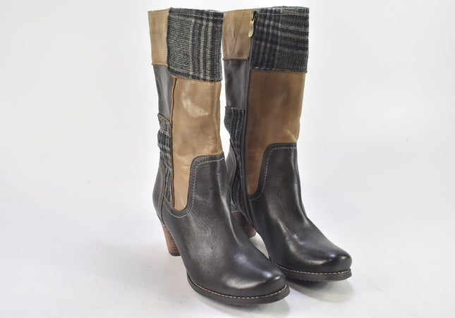 Manitu Damen Stiefelette Boots EUR 37 Nr. 24-B 4100-Schuh-Gebraucht-secondhand