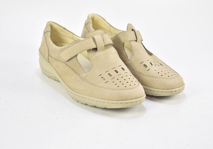 Waldläufer Damen Halbschuhe Slipper Ballerinas UK 6 Nr. 24-F 4319-Schuh-Gebraucht-secondhand