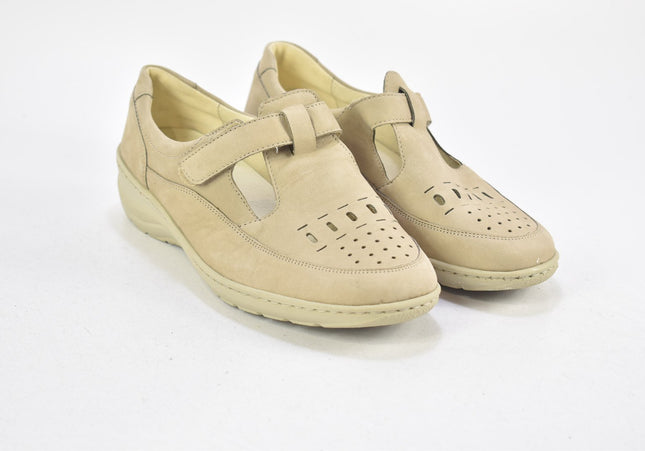 Waldläufer Damen Halbschuhe Slipper Ballerinas UK 6 Nr. 24-F 4319-Schuh-Gebraucht-secondhand