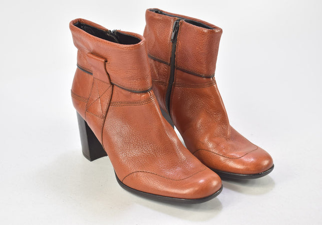 Högl Damen Stiefelette Boots UK 4,5 Nr. 24-B 372-Schuh-Gebraucht-secondhand