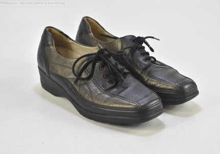 Waldläufer Damen Halbschuhe Freizeitschuhe UK 4,5 Nr. 25-J 1448-Schuh-Gebraucht-secondhand