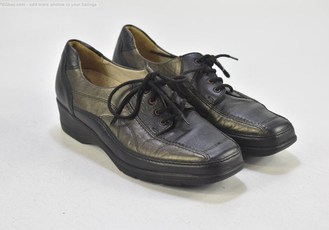 Waldläufer Damen Halbschuhe Freizeitschuhe UK 4,5 Nr. 25-J 1448-Schuh-Gebraucht-secondhand