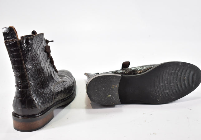 Gianluca Pisati Damen Stiefelette Boots EUR 38 Nr. 24-M 4231-Schuh-Gebraucht-secondhand