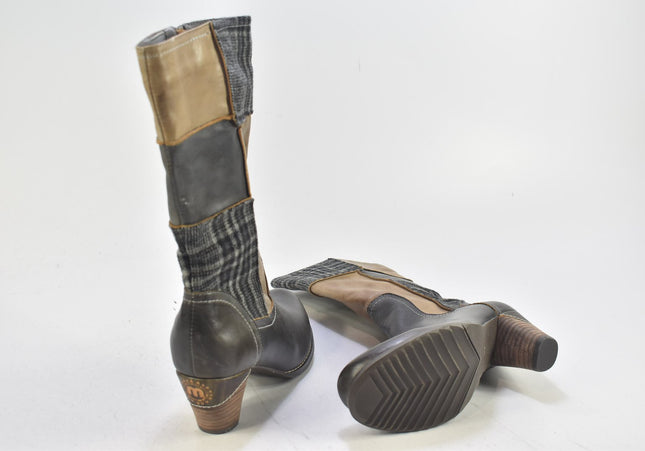 Manitu Damen Stiefelette Boots EUR 37 Nr. 24-B 4100-Schuh-Gebraucht-secondhand