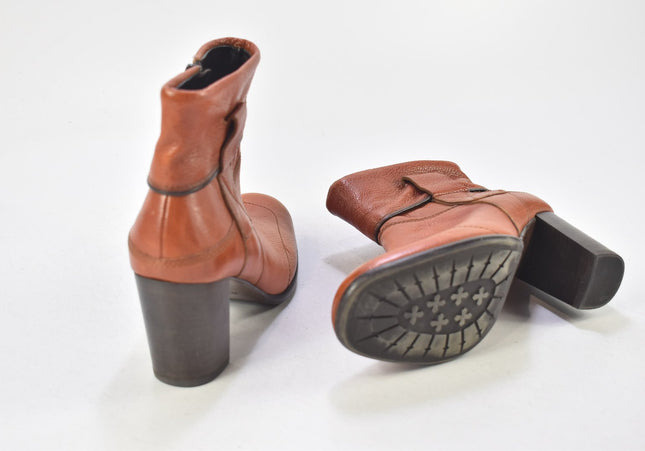 Högl Damen Stiefelette Boots UK 4,5 Nr. 24-B 372-Schuh-Gebraucht-secondhand