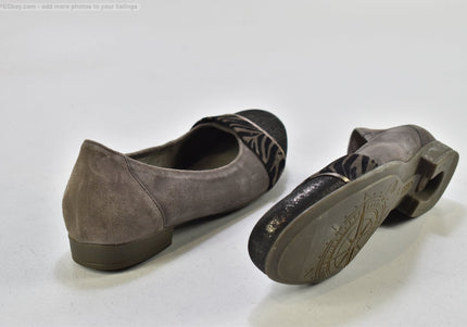 Gabor  Damen Halbschuhe Slipper Ballerinas  UK 4,5 Nr. 25-O 2539