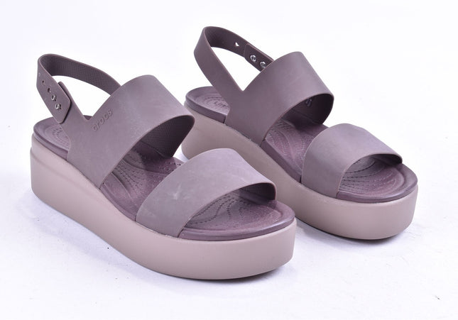 Crocs Damen Sandale Sandalette US 9 Nr. 24-SD 2496-Schuh-Gebraucht-secondhand