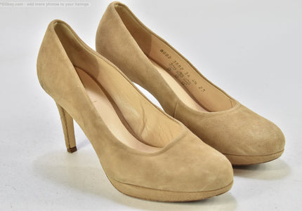 Högl Damen Pumps High Heels UK 4,5 Nr. 25-U 654-SchuhGebraucht