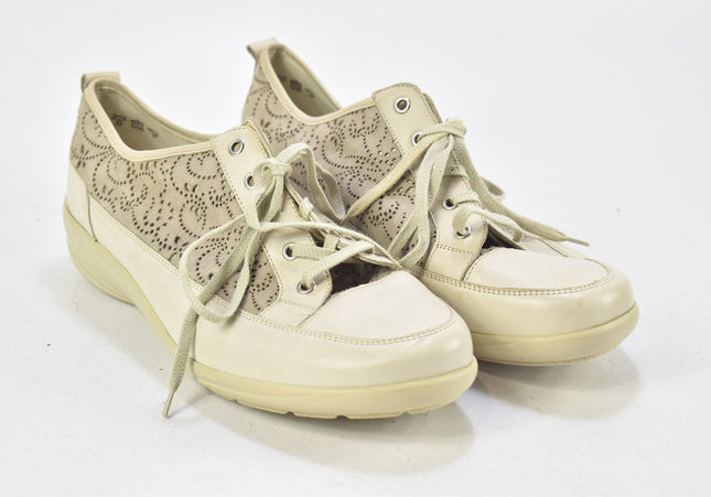 Semler Damen Halbschuhe Freizeitschuhe UK 10 Nr. 24-A 3891-Schuh-Gebraucht-secondhand