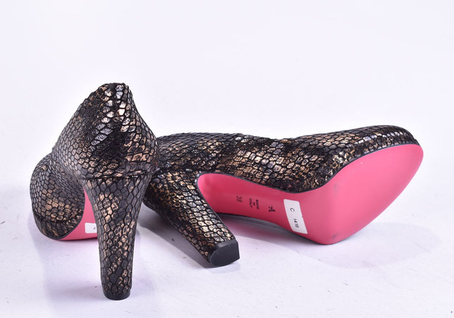 Riccianera Damen Pumps High Heels EUR 38 Nr. 24-Y 1646-Schuh-Gebraucht-secondhand