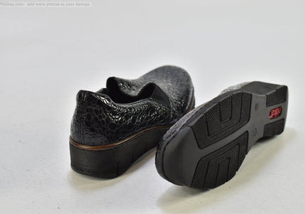 Rieker  Damen Halbschuhe Slipper Ballerinas  EUR 37 Nr. 25-O 2121