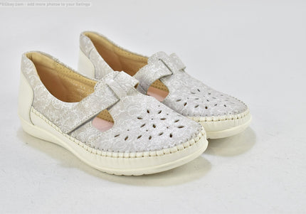 Helvesko  Damen Halbschuhe Slipper Ballerinas  EUR 37 Nr. 4R-1455