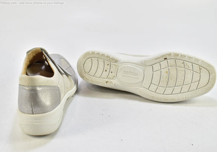 Solidus Damen Halbschuhe Freizeitschuhe UK 7,5 Nr. 25-M 3288-Schuh-Gebraucht-secondhand