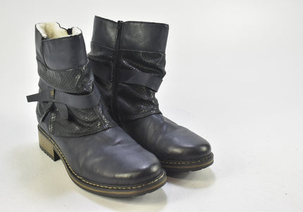 Rieker Damen Stiefelette Boots EUR 39 Nr. 24-B 4169-Schuh-Gebraucht-secondhand