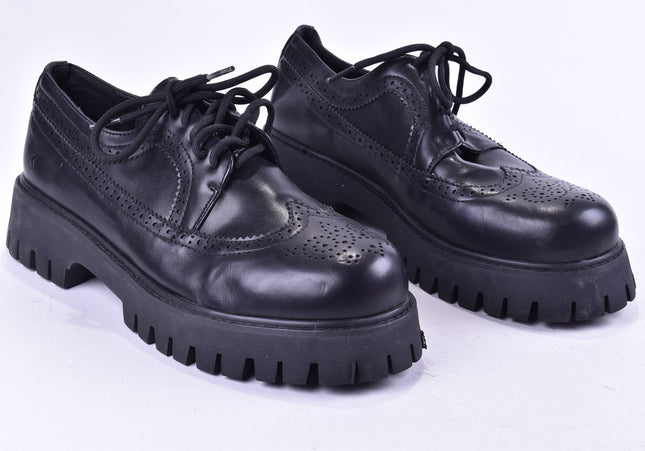 Koi Herren Halbschuhe Freizeitschuhe UK 10 Nr. 24-F 709-Schuh-Gebraucht-secondhand