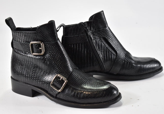 Piedro Miralles Damen Stiefelette Boots EUR 37 Nr. 24-M 4235-Schuh-Gebraucht-secondhand