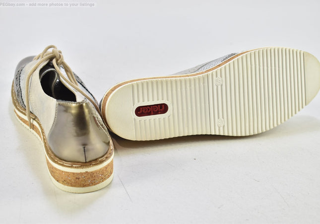 Rieker  Damen Halbschuhe Freizeitschuhe  EUR 40 Nr. 26-J 897