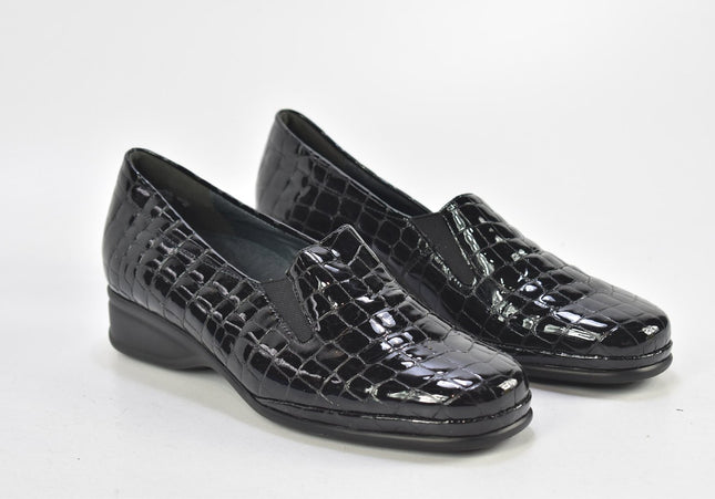 Semler Damen Halbschuhe Slipper Ballerinas UK 5 Nr. 23-A 914-Schuh-Gebraucht-secondhand