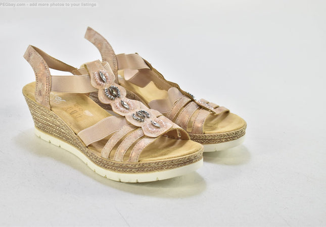 Rieker  Damen Sandale Sandalette  EUR 39 Nr. 26-S 3959