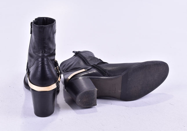 Maripé Damen Stiefelette Boots EUR 36,5 Nr. 24-M 4739-Schuh-Gebraucht-secondhand