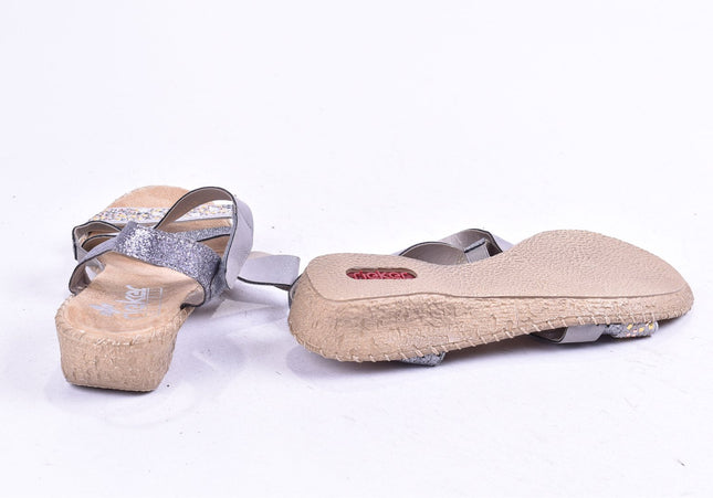 Rieker Damen Sandale Sandalette EUR 37 Nr. 24-SD 2499-Schuh-Gebraucht-secondhand