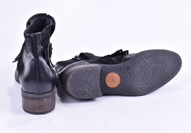 Paul Green Damen Stiefelette Boots UK 5,5 Nr. 24-Y 439-Schuh-Gebraucht-secondhand